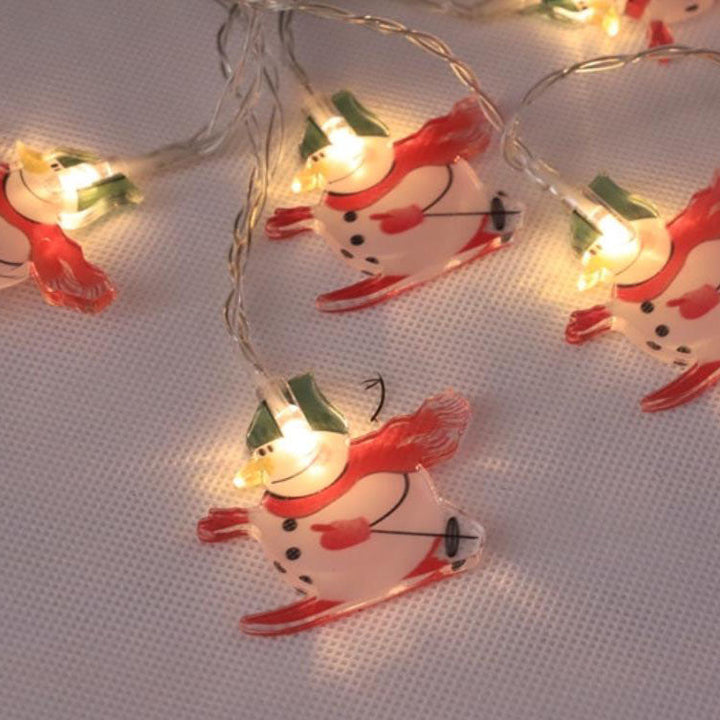 BowLift | Christmas Santa Claus Decorative LED Battery String Lights
