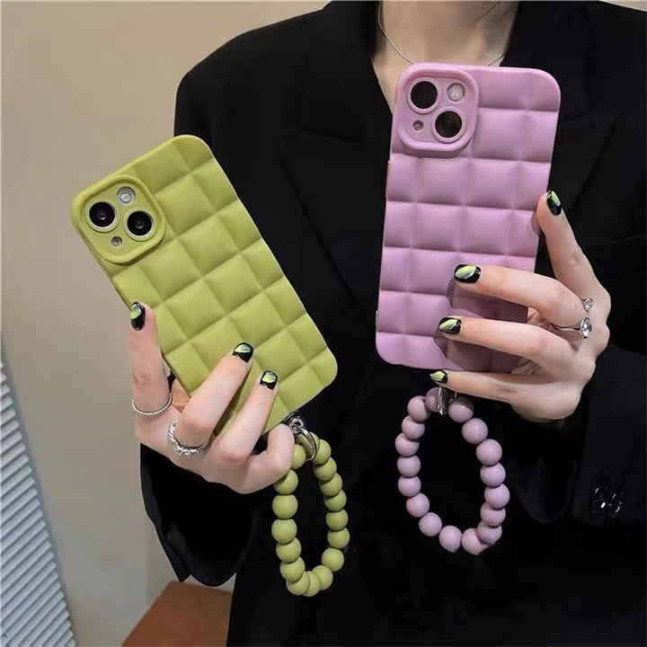BowLift | Frosted Pearl Bracelet Case for iPhone