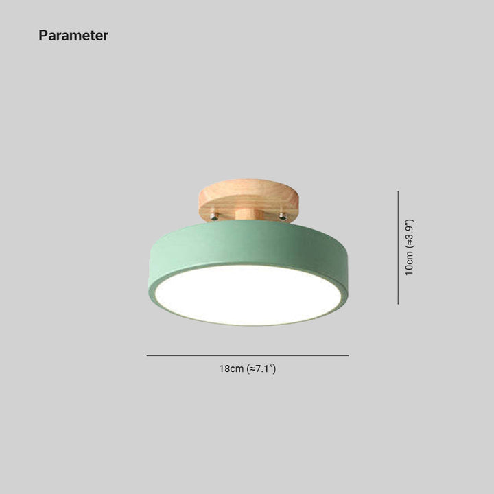 Alaric Modern LED Ceiling Lamp | Bowlift