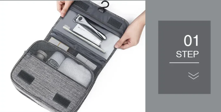 BowLift | Hanging toiletry bag for men