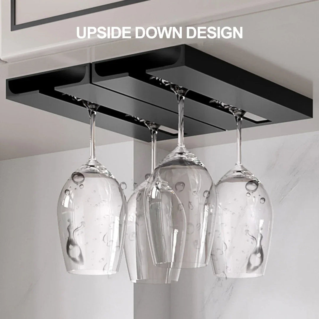 BowLift | Elegant Wine Glass Rack for Stylish and Space-Saving Storage
