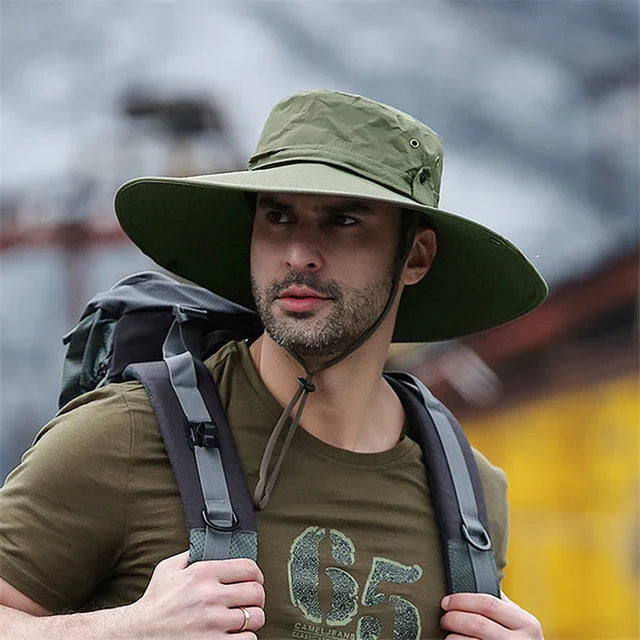 SUNNY | Summer Bucket Hat | Cowboy Hat Men | Outdoor Fishing Hiking Beach Hats Bowlift
