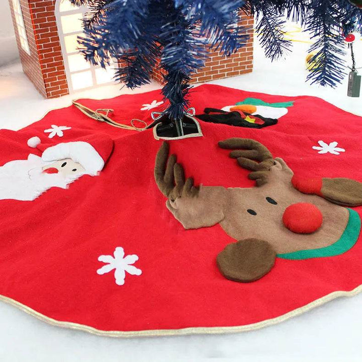 BowLift | Christmas Tree Skirt High Grade Hotel Christmas Decoration Tree Skirt Layout