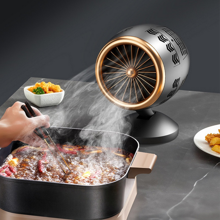 Portable Kitchen Extractor Fan – Compact and Adjustable Smoke Extractor with Quiet Function | Bowlift