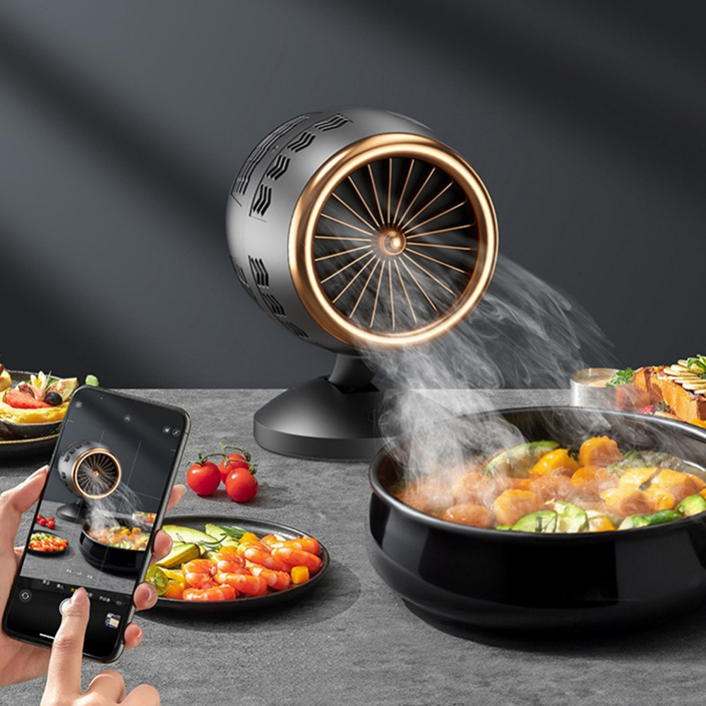 Portable Kitchen Extractor Fan – Compact and Adjustable Smoke Extractor with Quiet Function | Bowlift