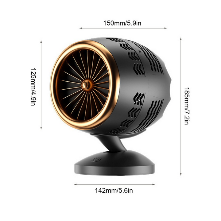 Portable Kitchen Extractor Fan – Compact and Adjustable Smoke Extractor with Quiet Function | Bowlift