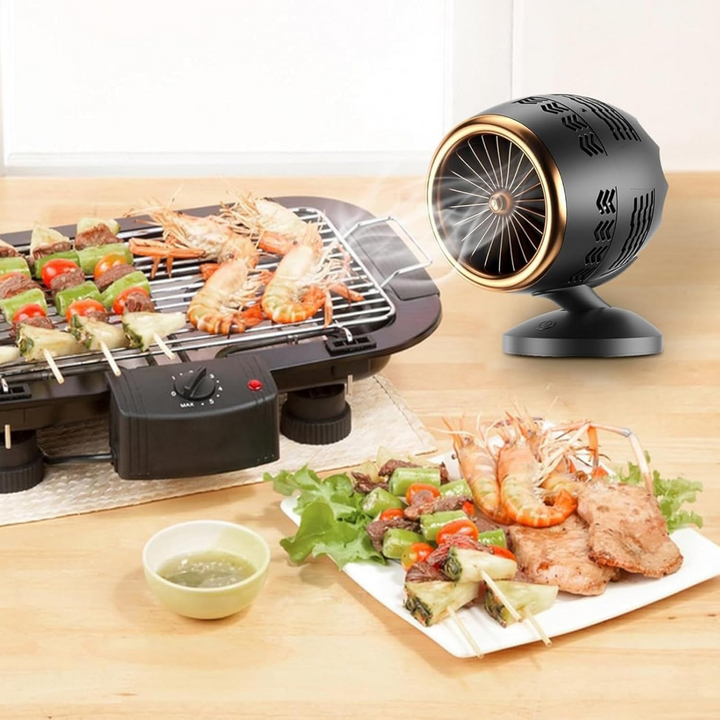 Portable Kitchen Extractor Fan – Compact and Adjustable Smoke Extractor with Quiet Function | Bowlift
