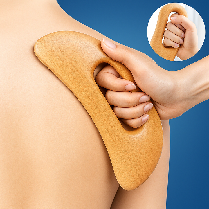 Muscle Soreness Relief – Smooth Beechwood Finish – Full Body Massage – Relaxation & Recovery Benefits Bowlift