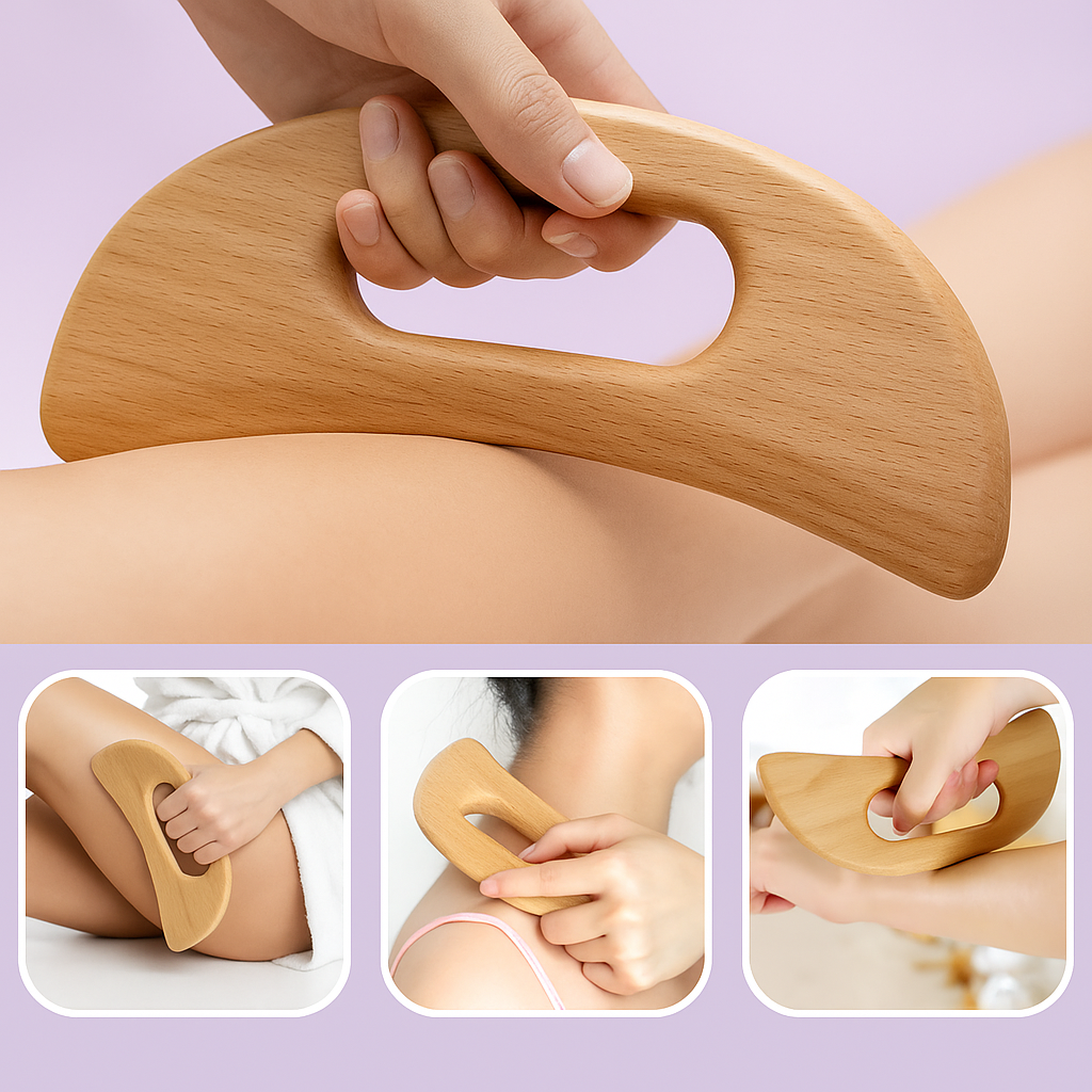 Muscle Soreness Relief – Smooth Beechwood Finish – Full Body Massage – Relaxation & Recovery Benefits Bowlift