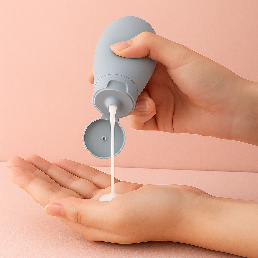 Leak-Proof Silicone – 60 ml Refillable – Ideal for Carry-On Trips Bowlift