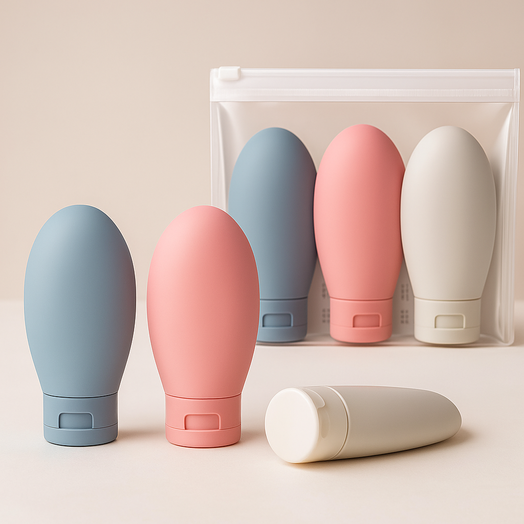 Leak-Proof Silicone – 60 ml Refillable – Ideal for Carry-On Trips Bowlift