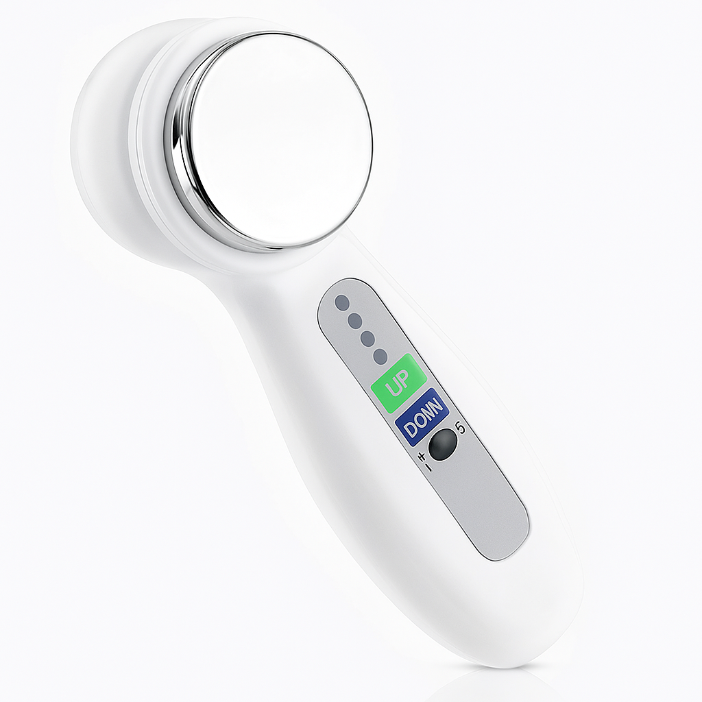 Skin Tightening Anti-Ageing – 1 MHz Vibration – At-Home Device for Women Bowlift