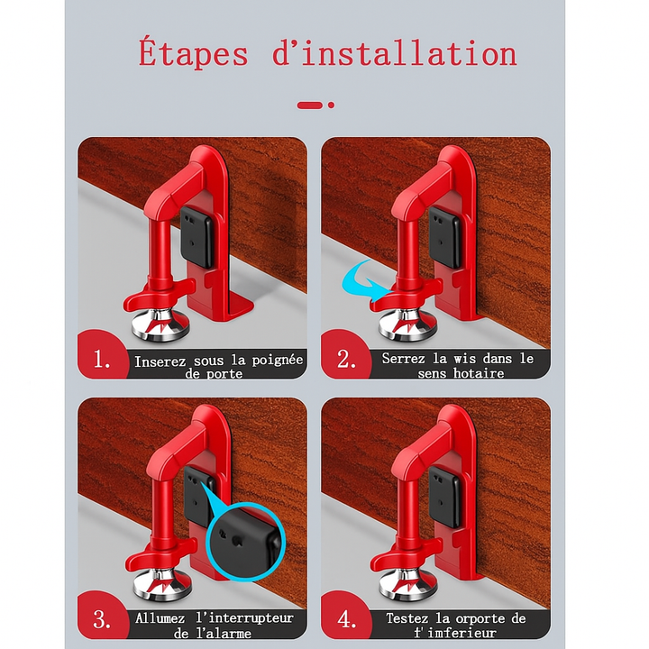 BowLift | SécuriPorte | Portable security, total peace of mind