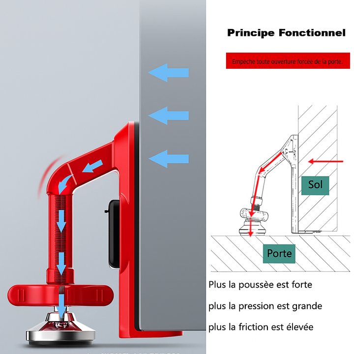 BowLift | SécuriPorte | Portable security, total peace of mind