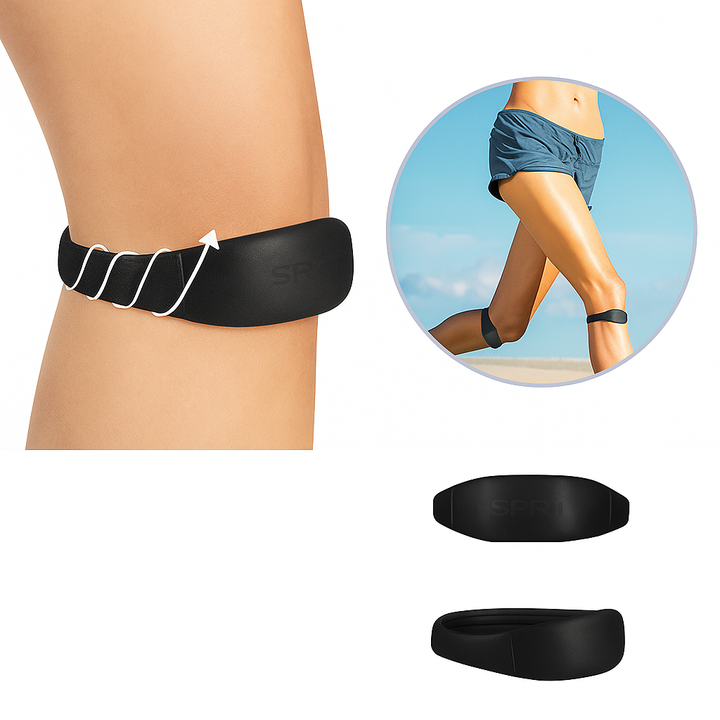 Compression Knee Band Relief – Silicone Non-Slip Elastic – Running & Sport Use Bowlift