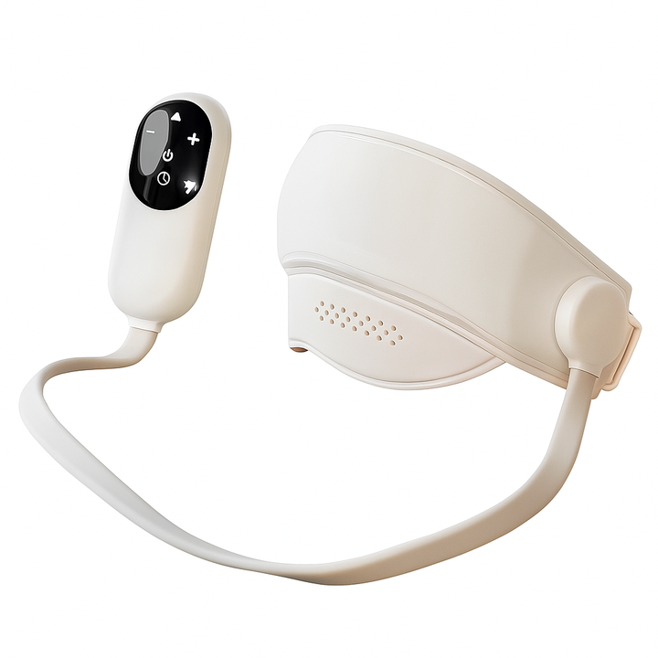 Heated Hot Compress – Adjustable Rechargeable Design – Stress Relief Relaxation & Better Sleep Bowlift