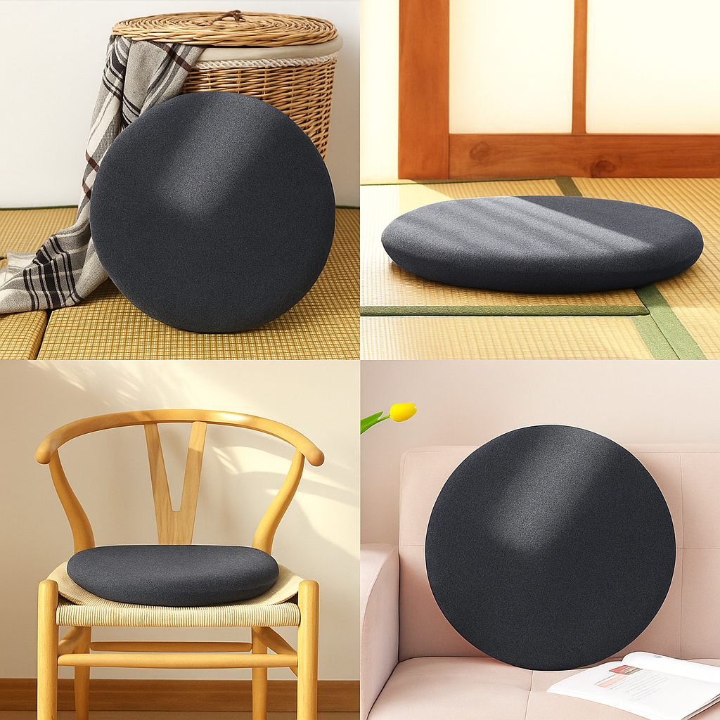 Memory Foam Back Pain Relief – Ergonomic High-density Support – Portable For Work and Travel Bowlift