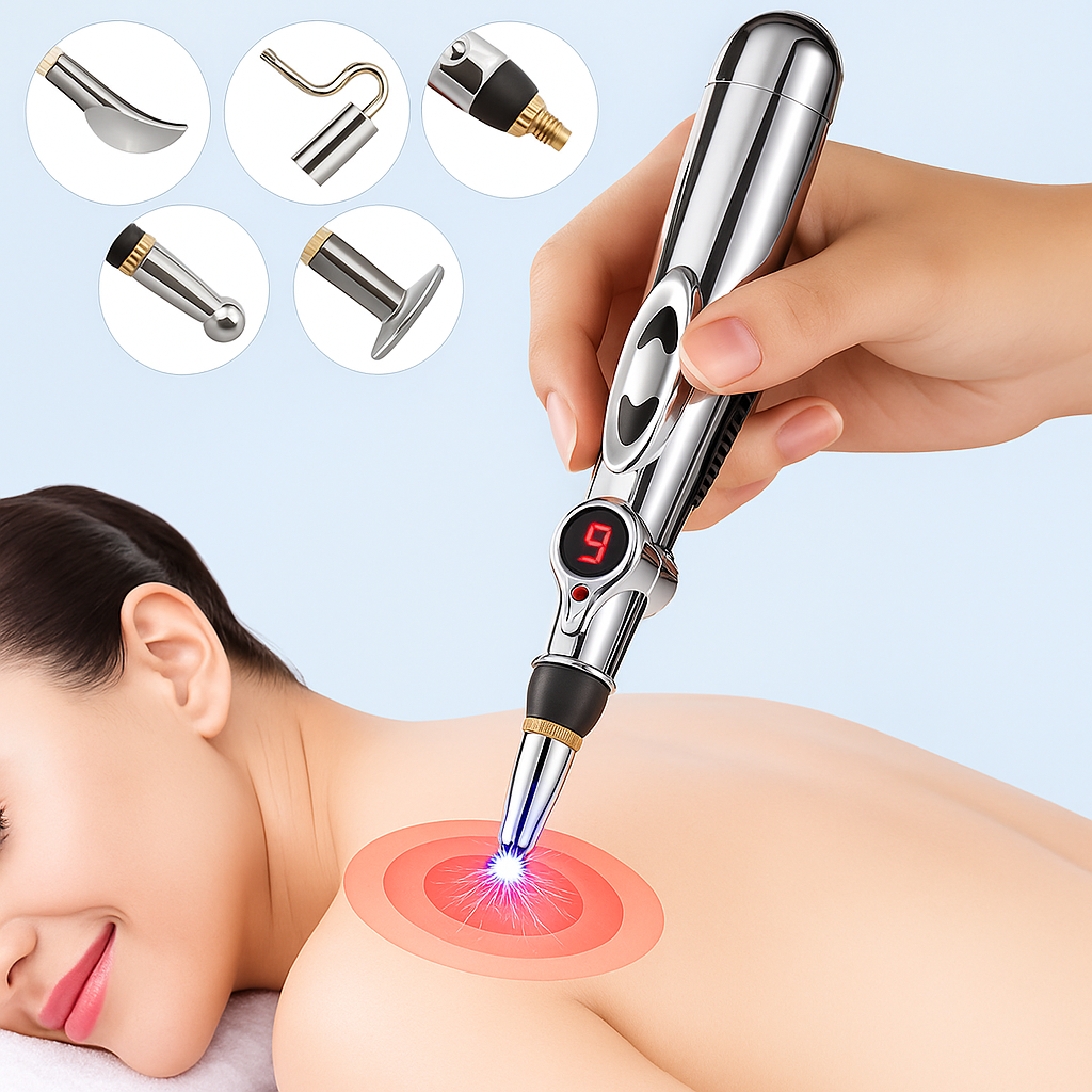 Drug-free Massage Therapy – Multi-head Design – Stress and Muscle Recovery Bowlift