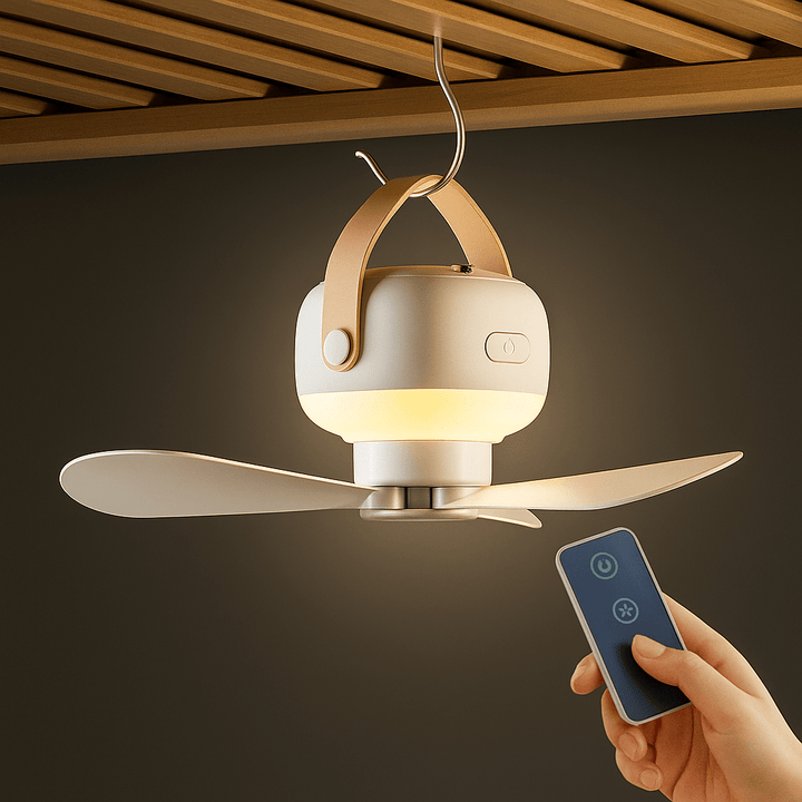AirMate Wireless Rechargeable Fan with Remote Control | Bowlift