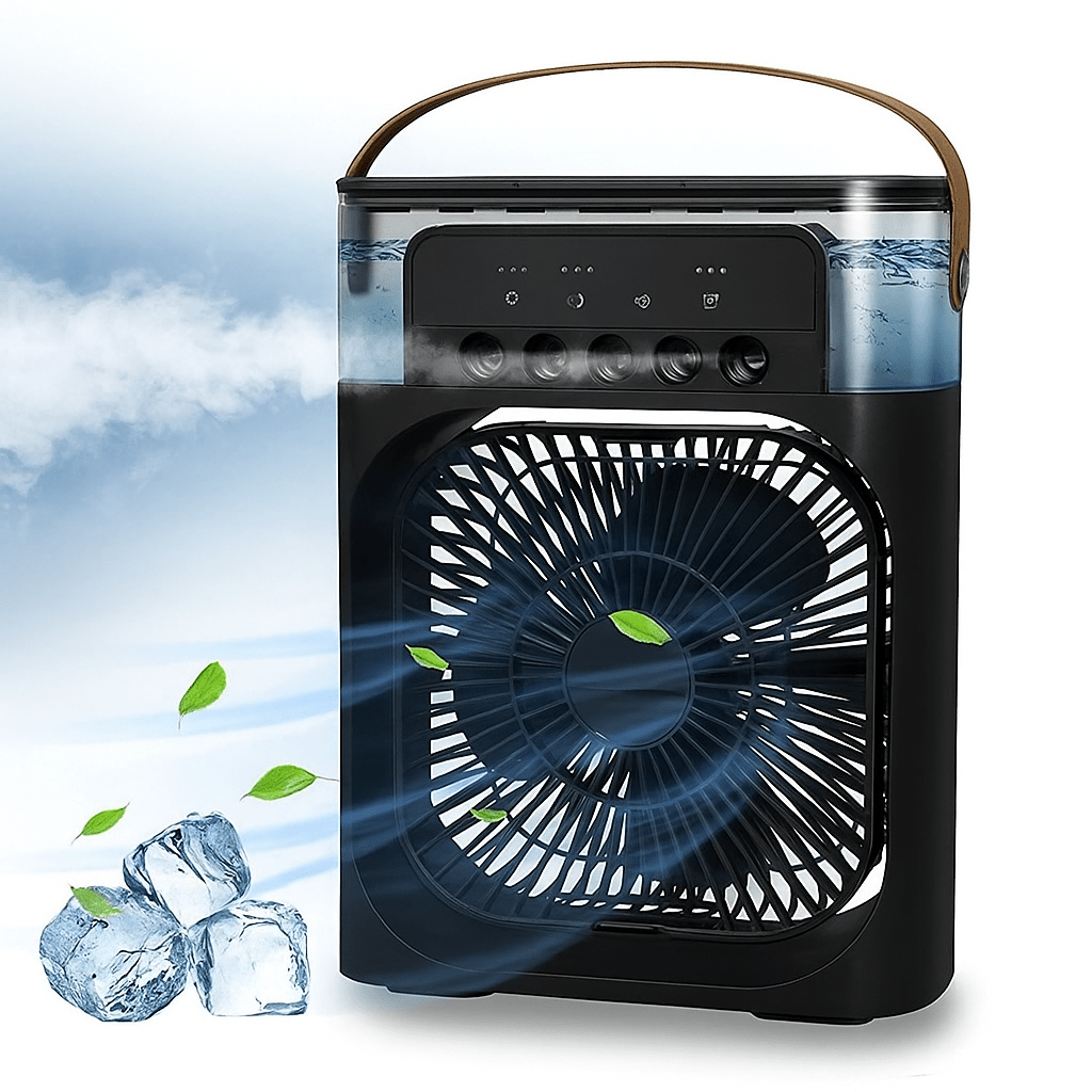 Mini Ice Nebula Fan 2-in-1 Portable | Bowlift