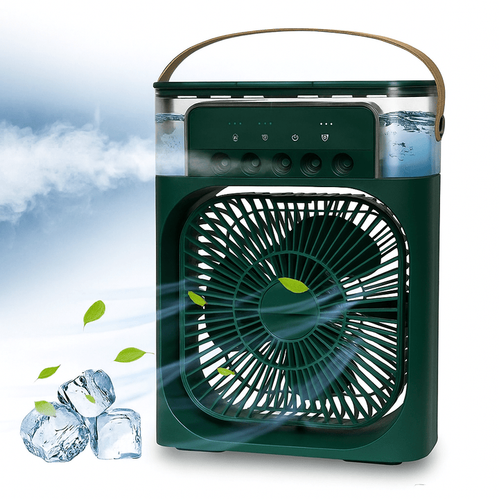 Mini Ice Nebula Fan 2-in-1 Portable | Bowlift