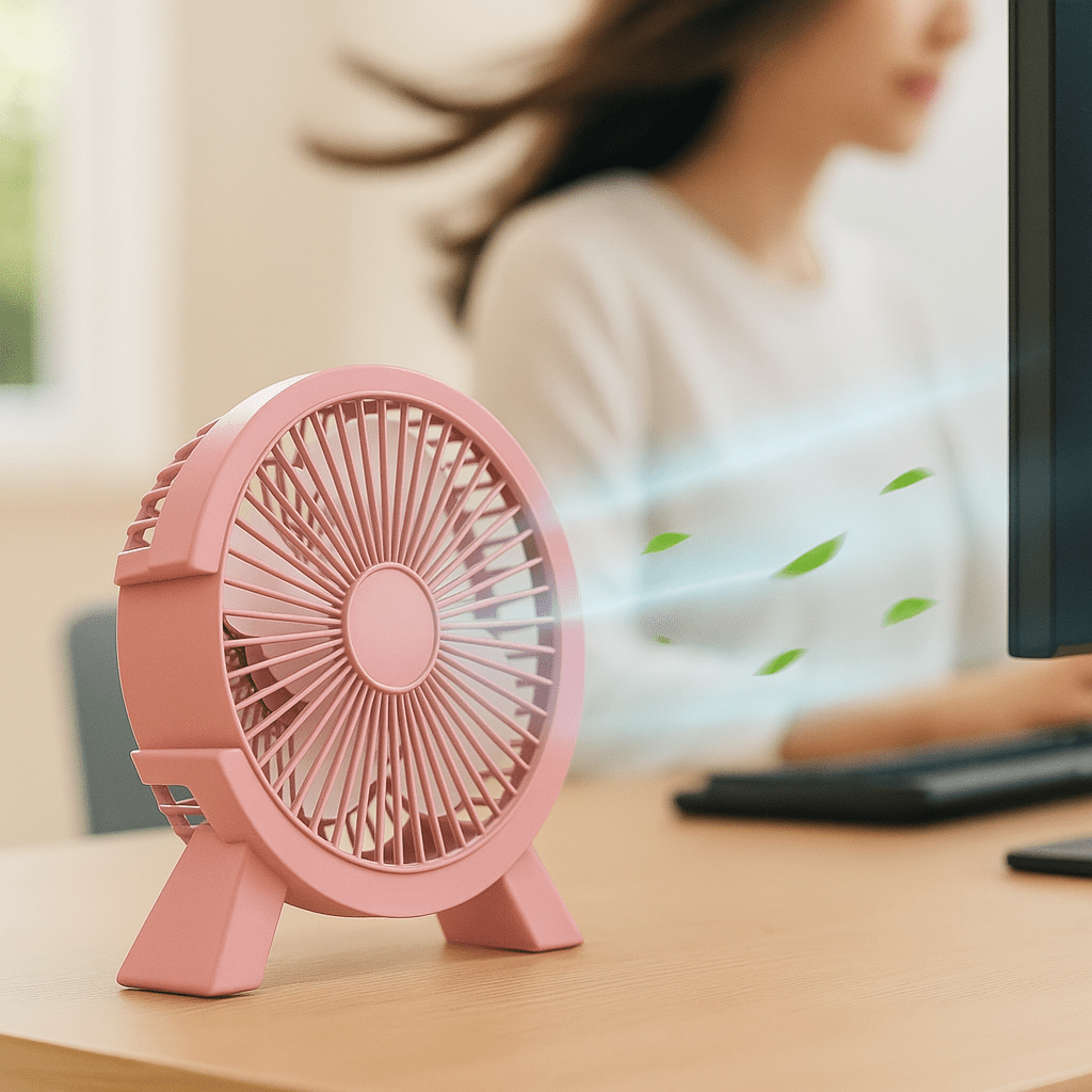 Mini Electric Portable Rechargeable and Silent Fan | Bowlift