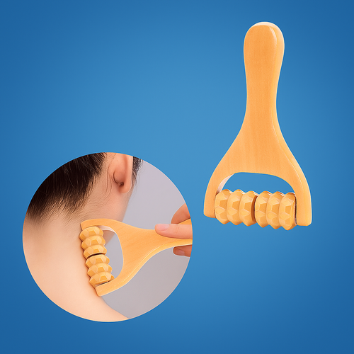 Deep Muscle Relief – Natural Wood Finish – Back Legs & Arms Bowlift