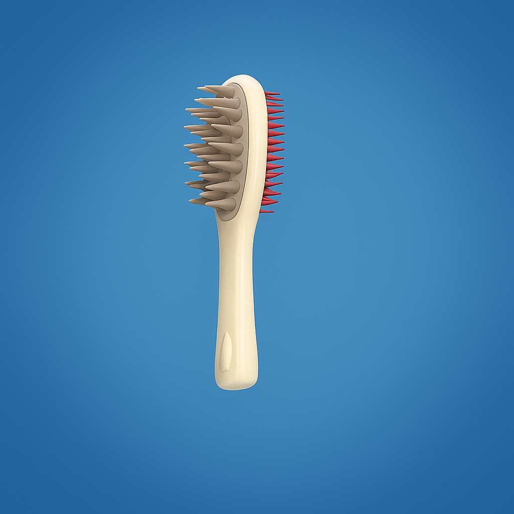 Sided Shampoo Brush – Silicone Scalp Massager – Deep Clean for Oily Hair & Sensitive Scalp Bowlift