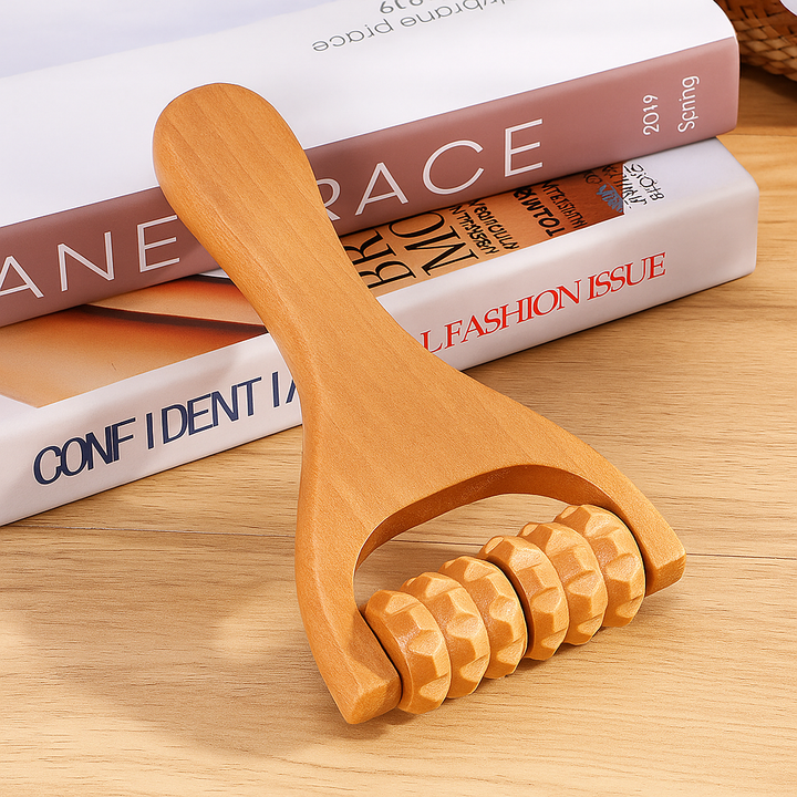 Deep Muscle Relief – Natural Wood Finish – Back Legs & Arms Bowlift