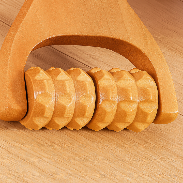 Deep Muscle Relief – Natural Wood Finish – Back Legs & Arms Bowlift
