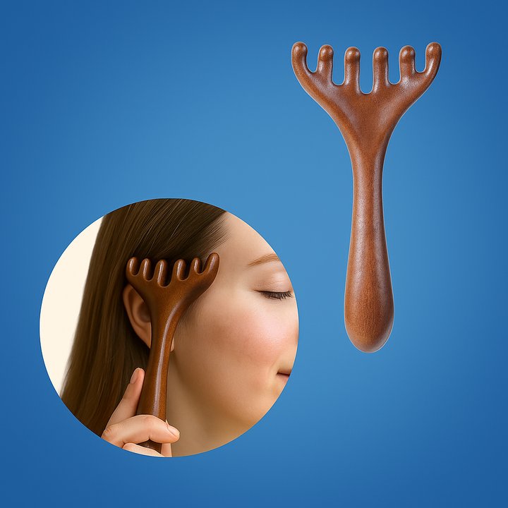Anti-Static Meridian Design – Gentle Scalp Stimulation – Relaxation & Hair Care Bowlift