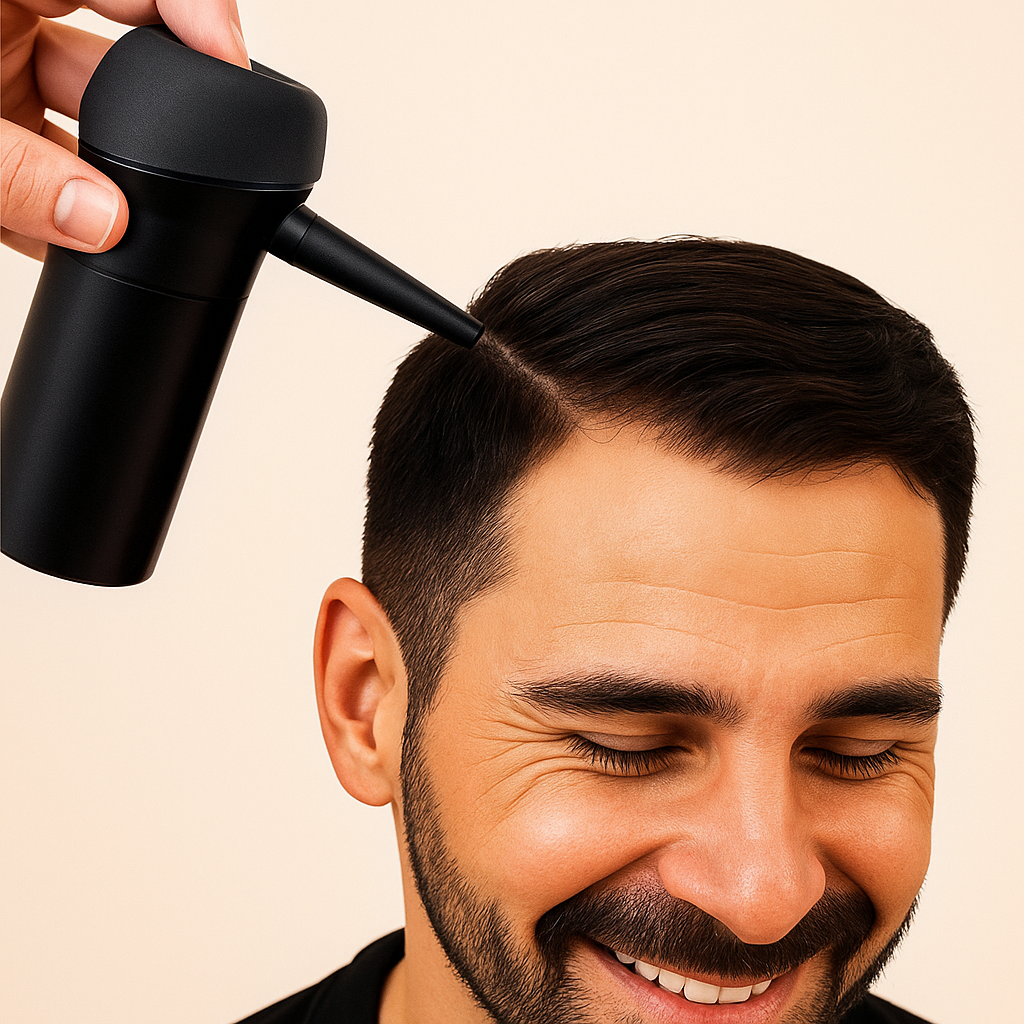 Precision Nozzle Pump – Fine Spray Control – Quick Natural Coverage for Thinning Hair Bowlift