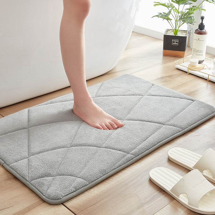 Plush Comfortable Bath Mat Bowlift