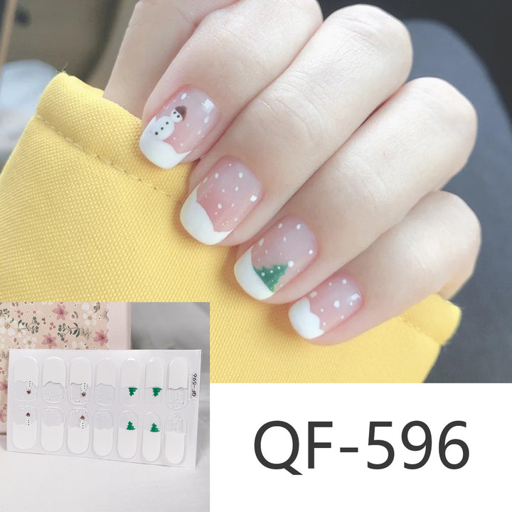 Artful Christmas Nail Art Bowlift