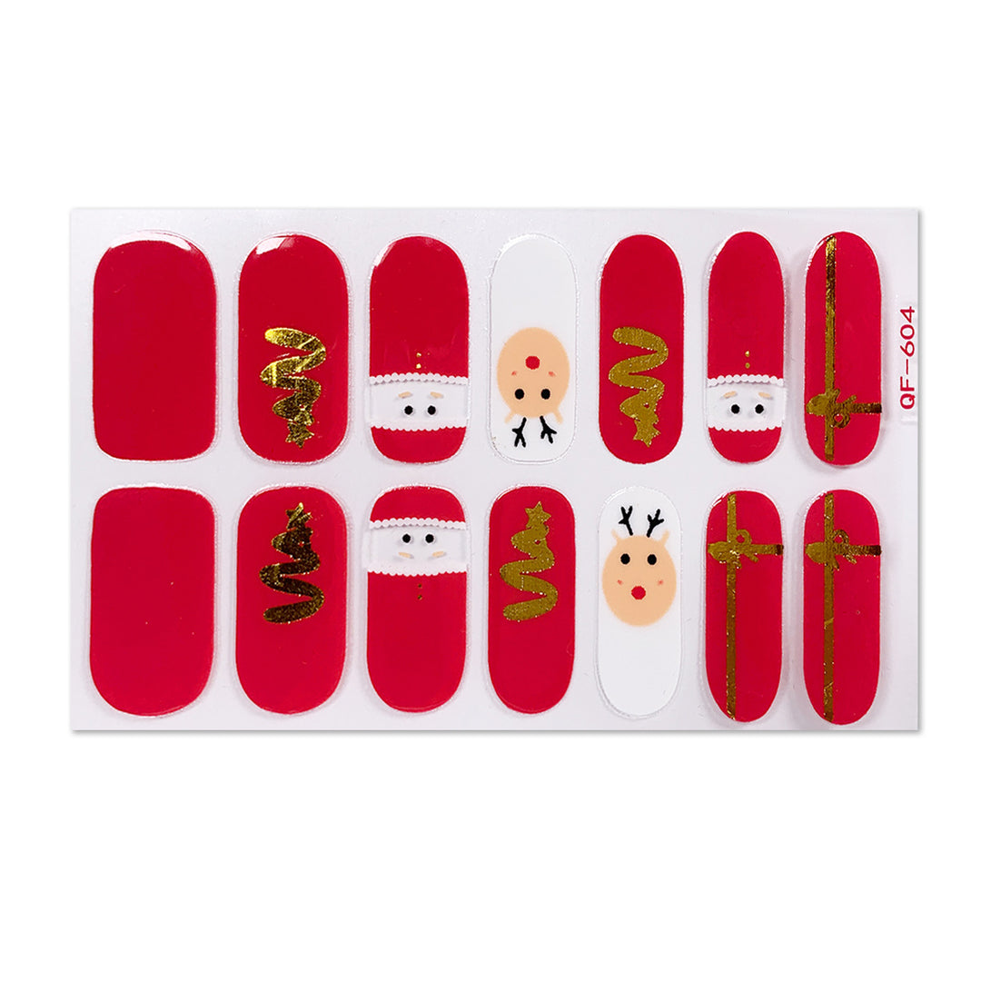 Artful Christmas Nail Art Bowlift