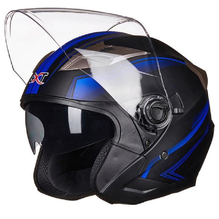 Full-Face Motorcycle Helmet with Integrated Visor Bowlift
