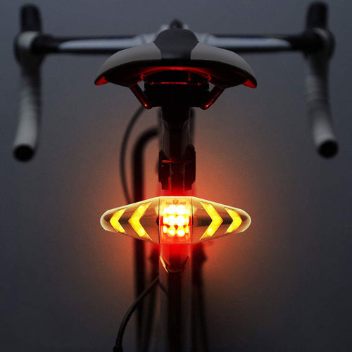 High-Visibility Bicycle Safety Tail Light with Multiple Flash Modes Bowlift