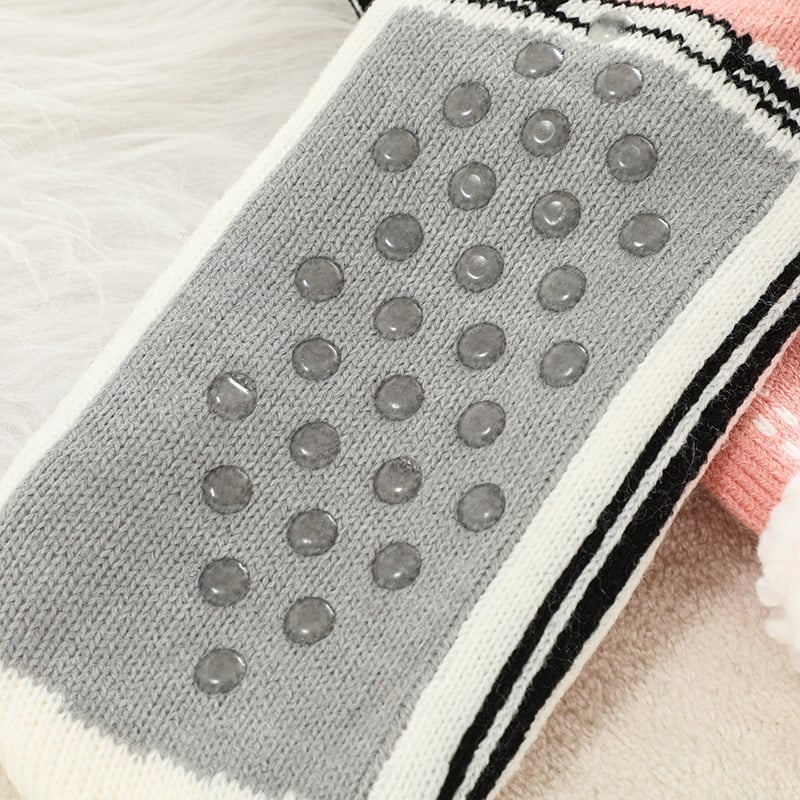 BowLift | Ultra-thick Cashmere Slippers Socks S