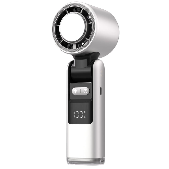 Folding Mini Handheld High-Speed USB Rechargeable Turbo Fan | Bowlift