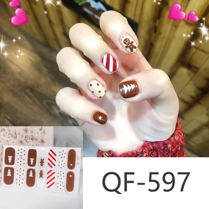 Artful Christmas Nail Art Bowlift