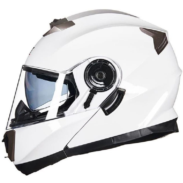 Full-Face Motorcycle Helmet Bowlift