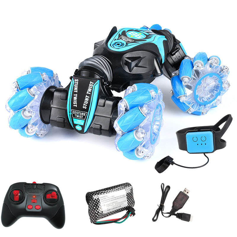 BowLift | 2in1 Hand Controlled Stunt Car with additional Remote Control