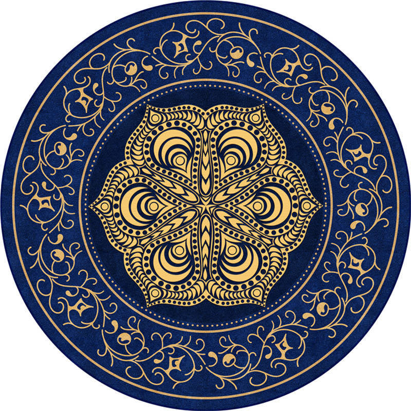 BowLift | Exotic Moroccan Carpet Multicolored Floral Pattern Rug Non-Slip Pet-Friendly Stain-Resistant Rug for Home