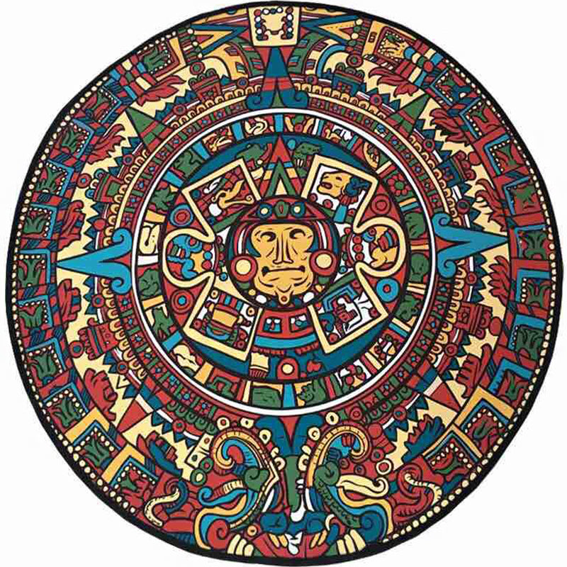 Classic Moroccan indoor rug Multicolored floral rug Non-slip Machine washable Stain resistant rug for the living room | Bowlift