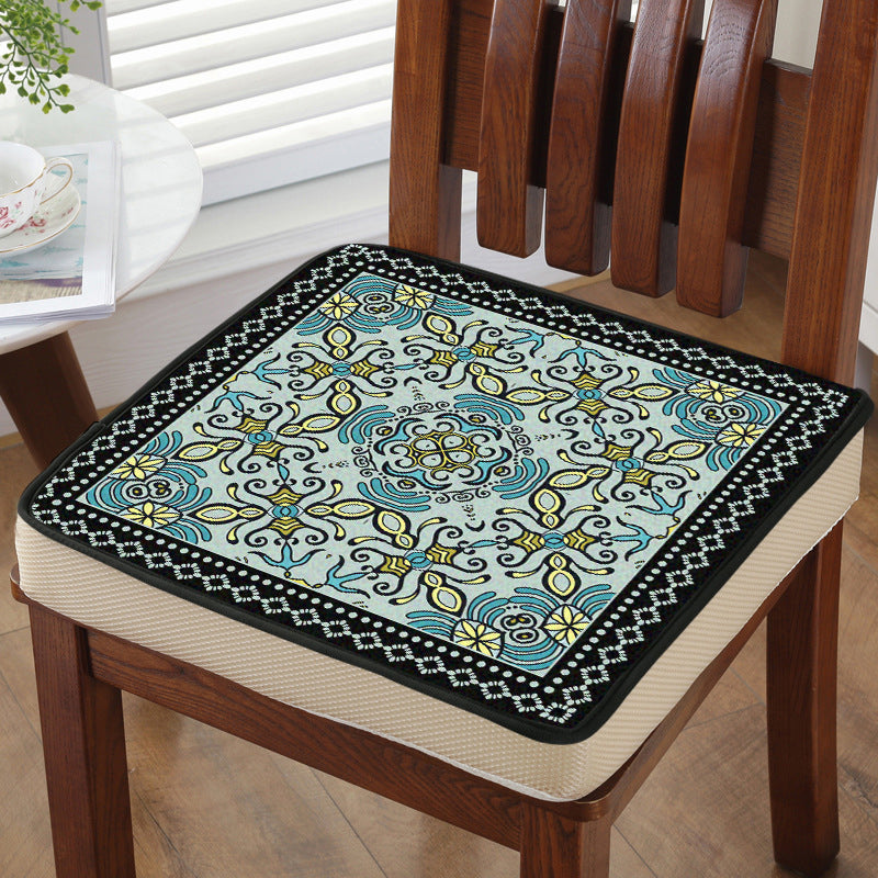 BowLift | Trendy symmetrical floral carpet multicolored Moroccan style carpet synthetic carpet for room