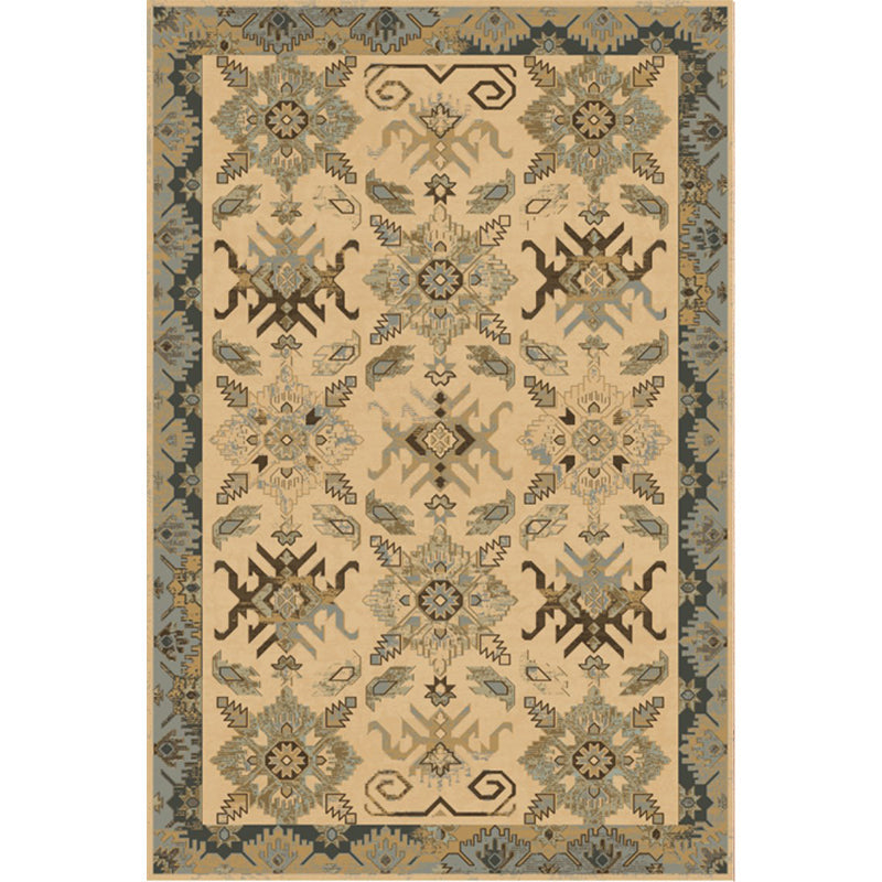 BowLift | Unusual diamond patterned rug Multicolored Moroccan rug Polyester pet-friendly stain resistant non-slip rug for the living room