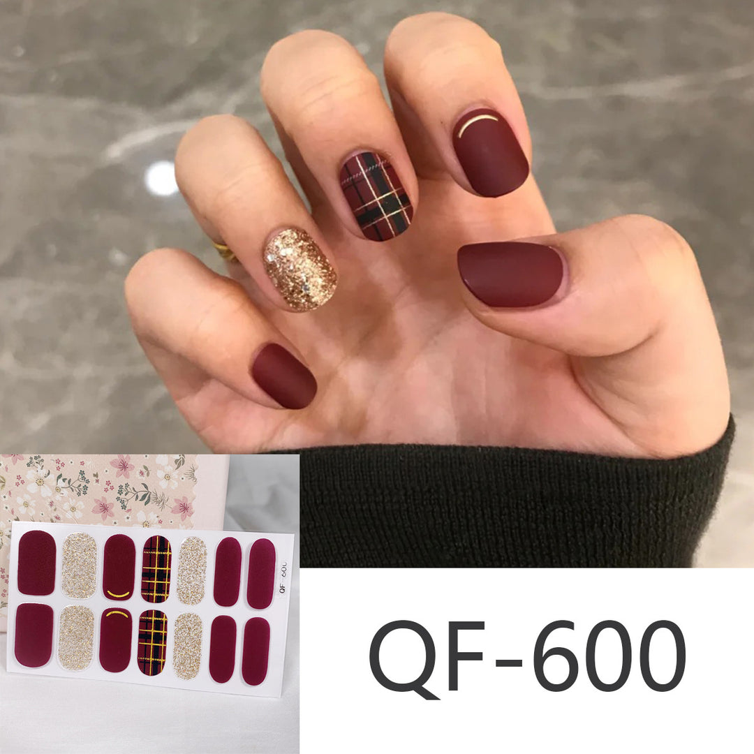 Artful Christmas Nail Art Bowlift