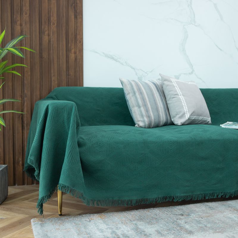 Stylish Textured Sofa Blanket