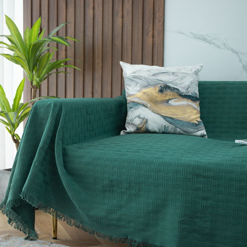 Stylish Textured Sofa Blanket