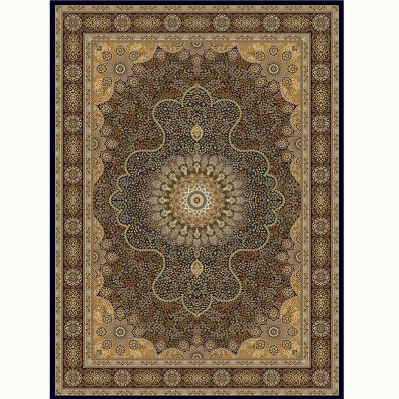 Aesthetic Moroccan Carpet Multicolored Flower Carpet Pet Friendly Non-Slip Back Machine Washable Rug for the Guest Room | Bowlift